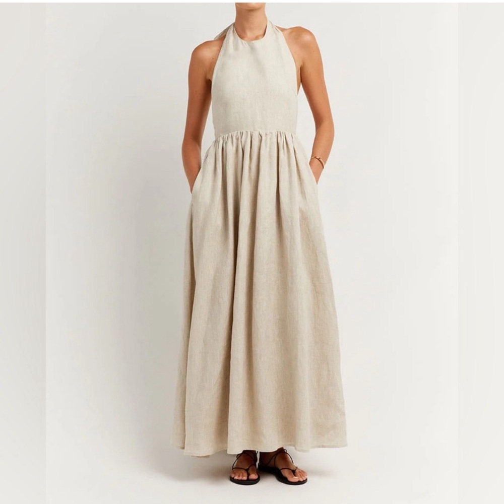 DISSH Cream Maxi Dress
